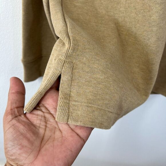 Polo Ralph Lauren Mens 2XL Tan Estate-Rib Cotton Quarter-Zip Pullover Jocy Logo - Picture 7 of 13